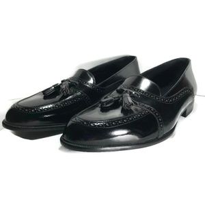 Johnston & Murphy Tassel Tuxedo Shoes 11.5W Italy